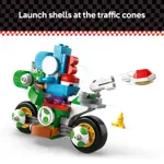 Set de juguetes de construcción LEGO Super Mario Mario Kart Yoshi Bike 72031
