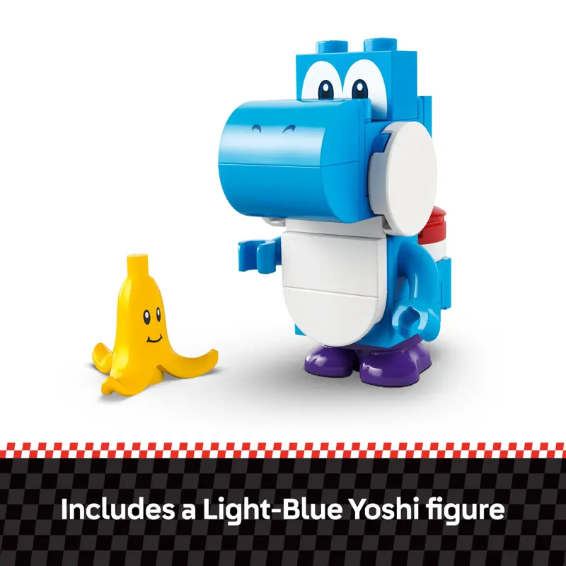 Set de juguetes de construcción LEGO Super Mario Mario Kart Yoshi Bike 72031