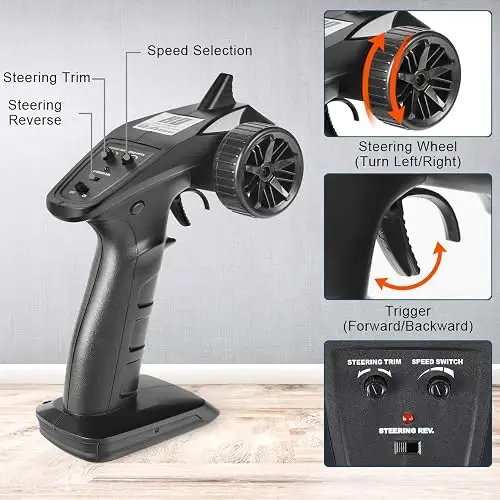 Haiboxing Coche De Control Remoto 16889, Escala N/a
