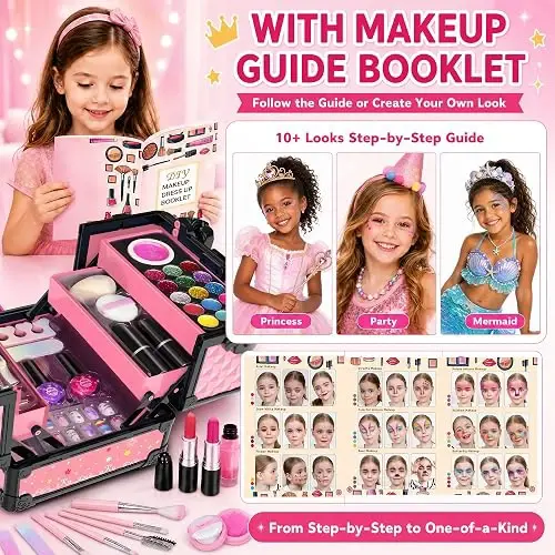 Hollyhi Juego De 59 Piezas De Maquillaje Para