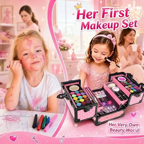 Hollyhi Juego De 59 Piezas De Maquillaje Para