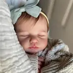 Muñeca Bebe Reborn Zero Pam RBG30-2QJ Realista De