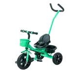 triciclo de paseo con manija verde bebesit sl-1701-a