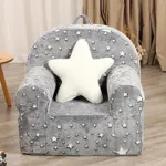 Sofá infantil MOMCAYWEX Little Star con cojín que brilla en la oscuridad