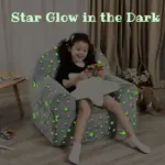 Sofá infantil MOMCAYWEX Little Star con cojín que brilla en la oscuridad