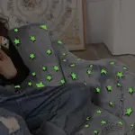 Sofá para niños pequeños MOMCAYWEX Star que brilla en la oscuridad con almohada