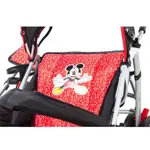 Cochecito Bebe Paragüitas Disney Rojo