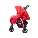 Coche Jogger de Bebe Disney Negro y Rojo con Huevito