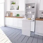 Mesa Barra Plegable con Despensero Multifunción  40 x 181 x 60 cm 1428 HELSINKI