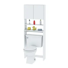 Respaldo De Inodoro Blanco