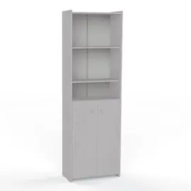 Biblioteca 2 Puertas 3 Estantes 1.90 X 0.61 Orlandi ...