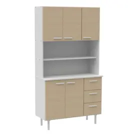 Aparador De Cocina 0.90 Mel Malta ...