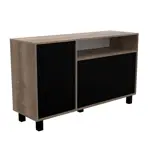 VAJILLERO DOORS 130 - NEBRA GRIS / NEGRO                    