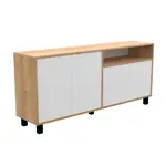 VAJILLERO DOORS 170 - NEBRA NATURAL / BLANCO                