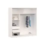 placard corredizo 1.80 blanco 56349 mosconi