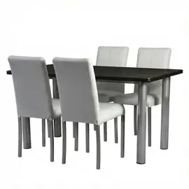 Juego De Comedor Praga X 4 Platino ...