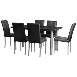Juego De Comedor Praga X6  Platino ...