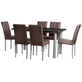 Juego De Comedor Praga X6  Platino ...