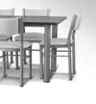 JUEGO COMEDOR CANAD¦ü X 6 PLATINO TIZA MUEBLES AIMARETTI