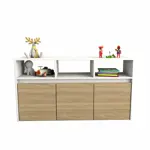 Mueble Juguetero Guardado Organizador 3038 Juguetes Ruedas Olmo con Everest