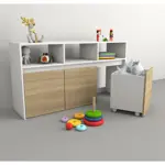 Mueble Juguetero Guardado Organizador 3038 Juguetes Ruedas Olmo con Everest