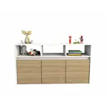 Mueble Juguetero Guardado Organizador 3038 Juguetes Ruedas Olmo con Everest