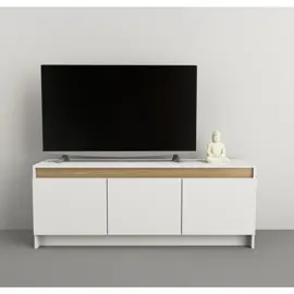 Rack Mesa De Tv Melamina 3 Pue...