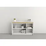 Bahiut vajillero moderno melamina 1,35M Everest con Olmo