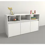 Mueble Juguetero Guardado Organizador 3038 Juguetes Ruedas Blanco