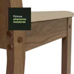 Juego De Comedor Cocina Madesa Clarice Mesa Con 8 Sillas