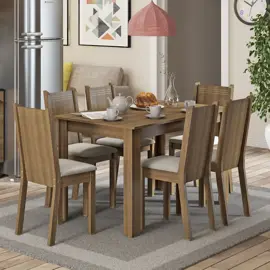 Juego De Comedor Maris Mesa Con Tap...