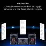 Minicomponente CK43N - 300W RMS, Multi Bluetooth, Karaoke Star, 2 USB