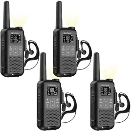 Kit 4 Mini Walkie Talkie Bidireccional De Largo Alc...