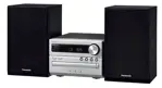 Sistema estéreo CD Panasonic SC-PM250-S con USB y Bluetooth