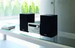Sistema estéreo CD Panasonic SC-PM250-S con USB y Bluetooth