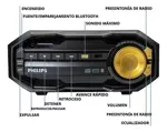 Philips Fx10 Sistema De Música Bluetooth Para Hogar Con Cd Color 0 W
