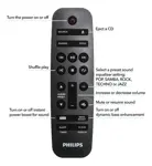Philips Fx10 Sistema De Música Bluetooth Para Hogar Con Cd Color 0 W