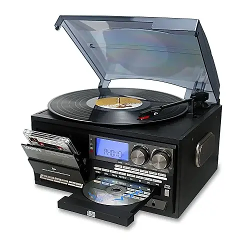 Tocadiscos LoopTone TR 18CDBB 3 Velocidades