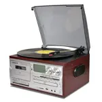 Tocadiscos LoopTone TR18CD 9 en 1 Bluetooth Radio