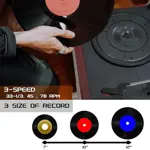 Tocadiscos LoopTone TR18CD 9 en 1 Bluetooth Radio