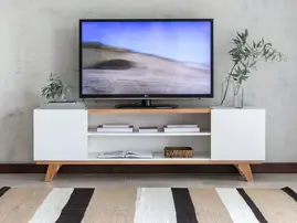 Mueble Tv Kali 1800Mm Tvkali18 Bla