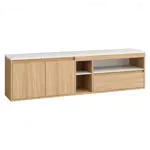 RACK TV 2MTS C/ 1CAJ 2PTAS 4032-CCB TABLES