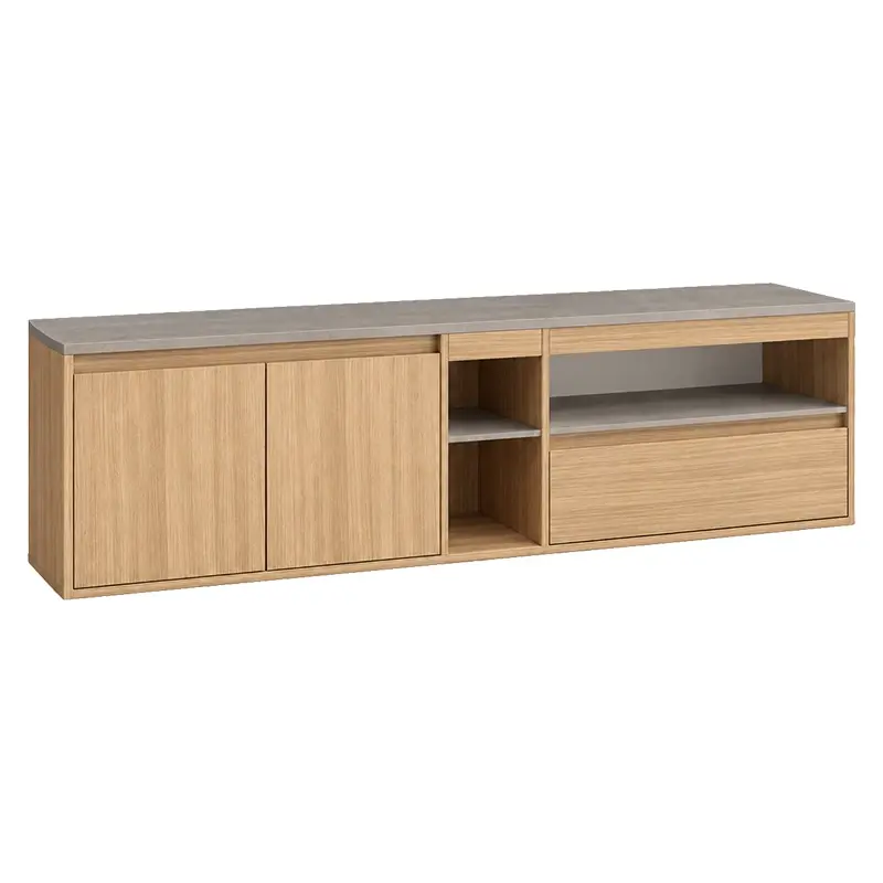 RACK TV 2MTS C/ 1CAJ 2PTAS 4032 CCG TABLES