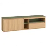 RACK TV 2MTS C/ 1CAJ 2PTAS 4032-CCS TABLES