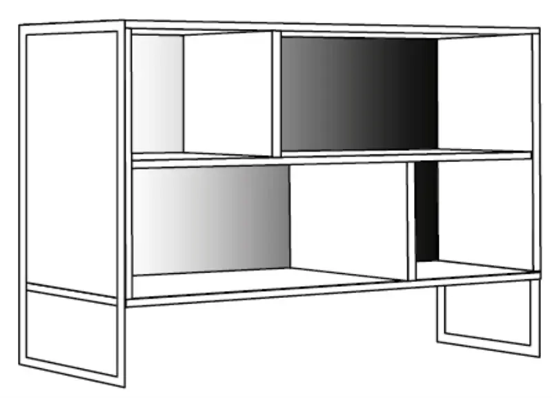 RACK PARA TV STEEL DST01 DST01RNN DELOS