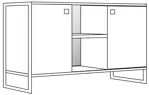 RACK PARA TV STEEL DST02 DST02RT DELOS
