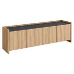 RACK DE TV STONE 1.83MTS 4PTAS 4233-CCA TABLES