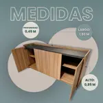 BAHIUT STONE 1.83MTS 4PTAS 4234-CCS TABLES