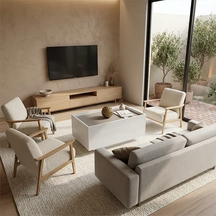 MESA CENTRO STONE 1PTA 4235 CPG TABLES