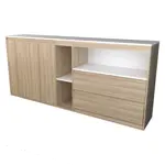 BAHIUT 2MTS C/ 2CAJ 2PTAS 4031-CCB TABLES